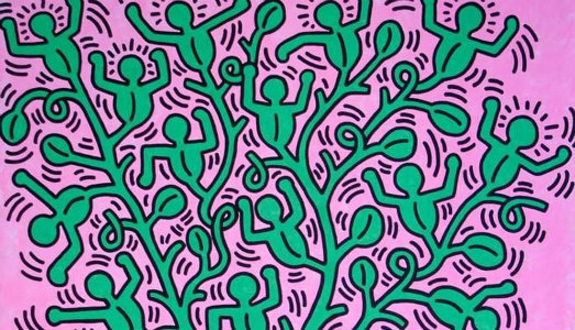 Haring nascosto. A Milano si discute sull’attribuzione di un murales in un appartamento